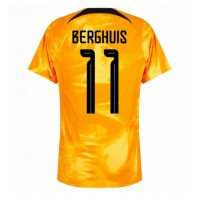 Camisa de time de futebol Holanda Steven Berghuis #11 Replicas 1º Equipamento Mundo 2022 Manga Curta